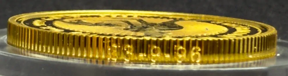 1996 Gold 1/2oz Unc Coin Foundation Stone product image