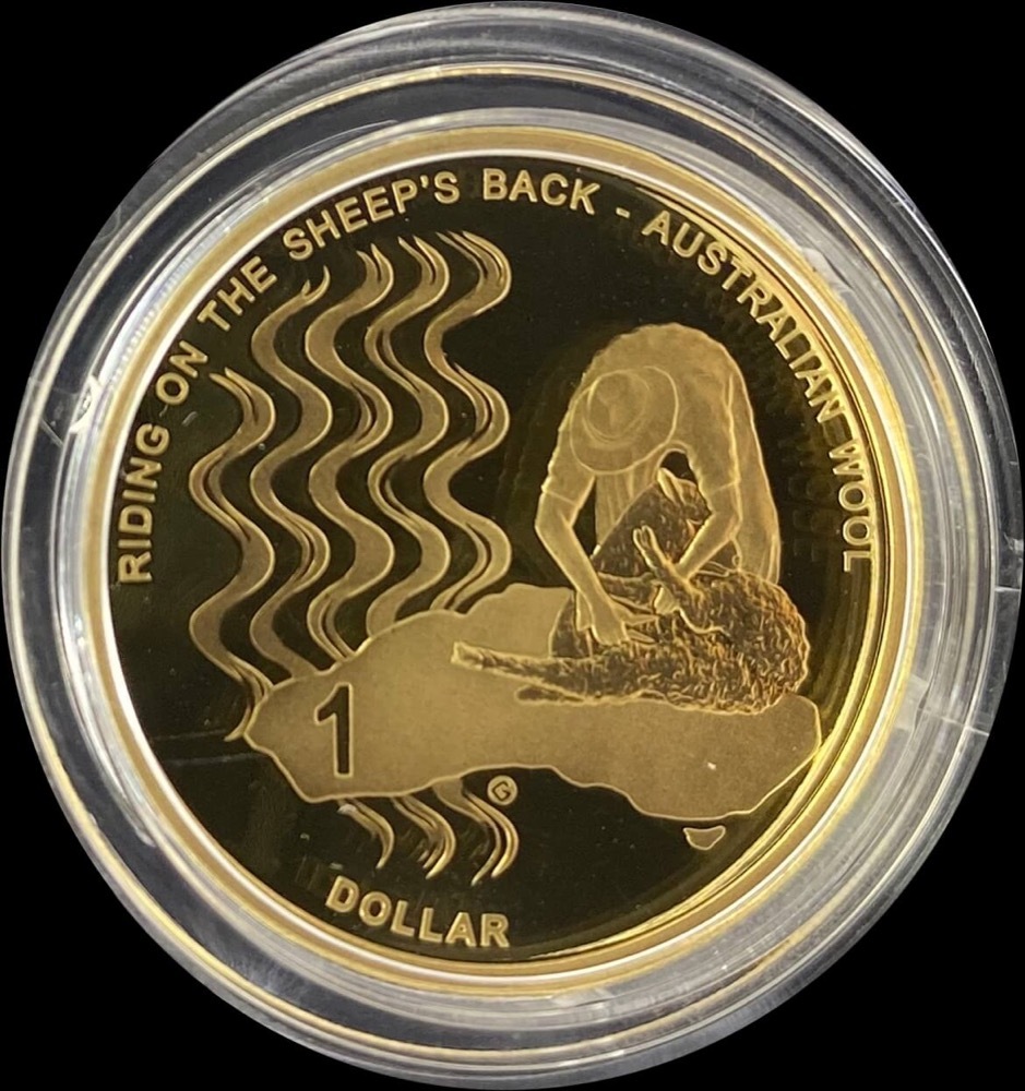 Australia 2011 Two Coin Proof Set Australian Wool product image