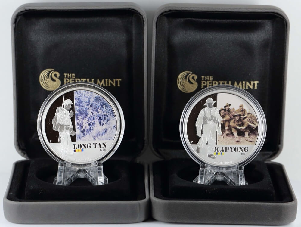 2011-2012  Silver 5 Coin Proof Set Famous Battles in Australian History product image