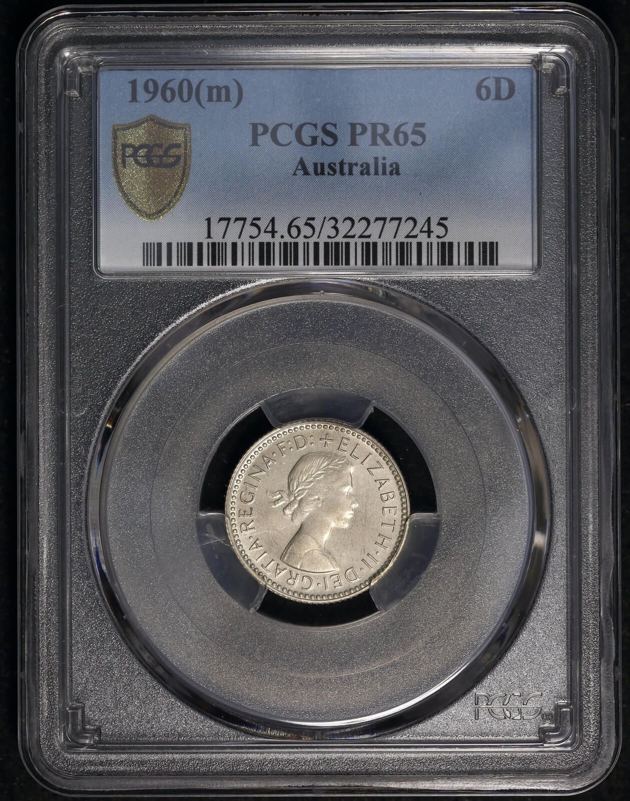 1960 Melbourne 4 Coin Silver Proof Set PCGS PR64 ~ PR65 product image