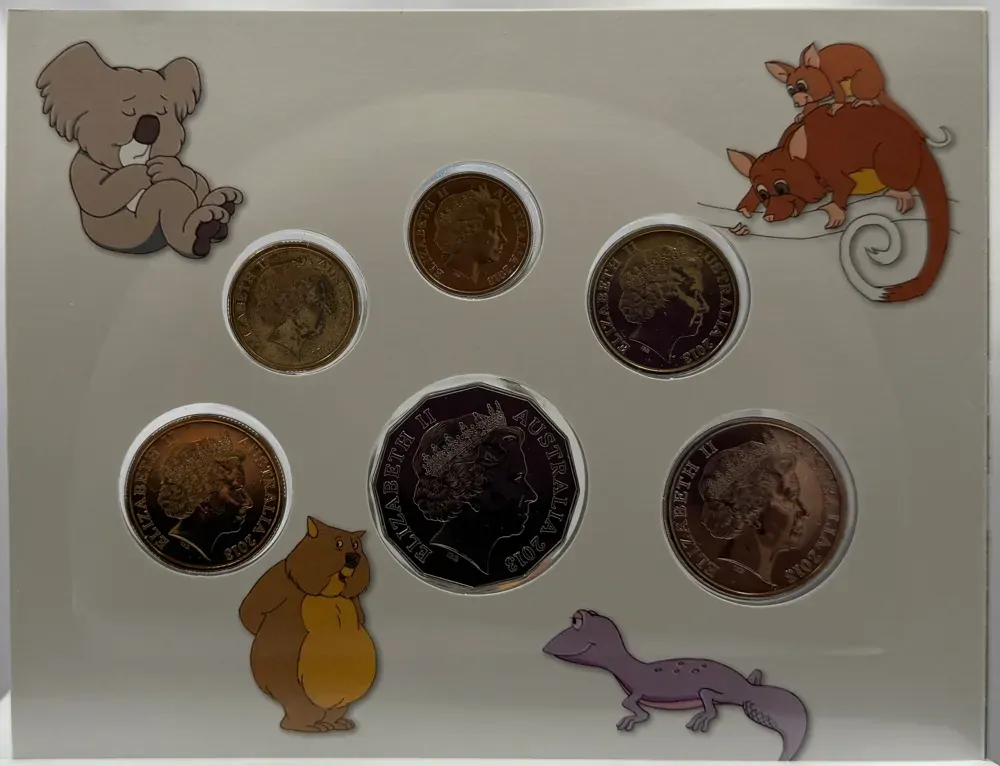 Australia 2013 Baby Uncirculated Mint Coin Set Dot and the Kangaroo product image