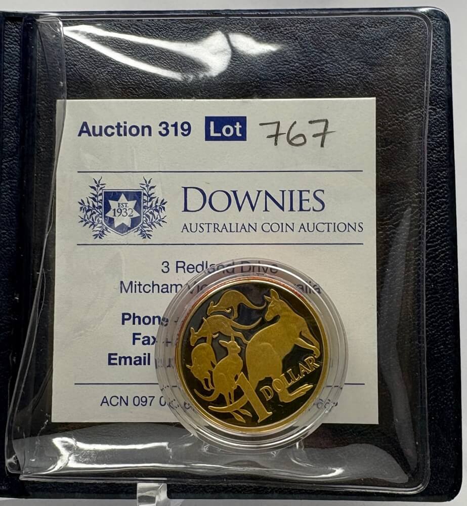 2006 Gold Proof One Dollar Coin ex RAM Master Collection product image