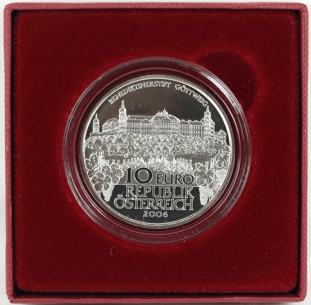 Austria 2006 2008 Silver 10 Euro Set of 6 Proof Coins Abbeys and Monasteries Series    product image