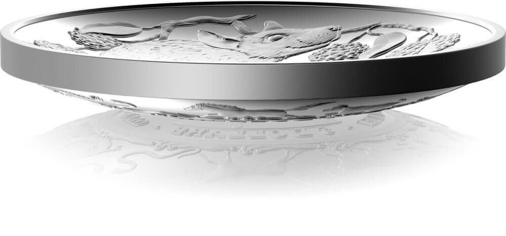 2020 Silver 5 Dollar Coin Lunar Rat Domed Coin product image