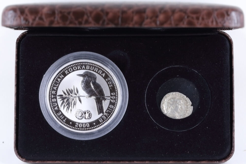 2000 Silver Four Coin Set Ancient Coins Privy Mark Series product image