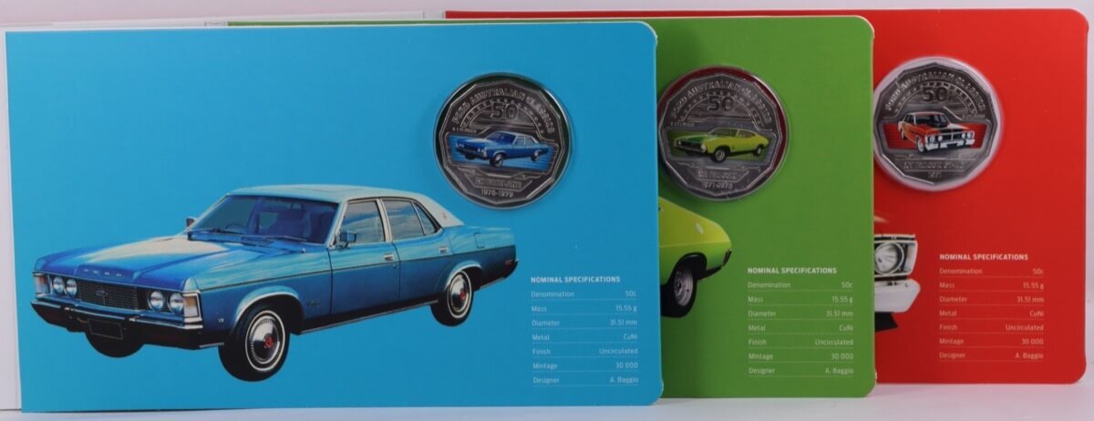 2017 50c 12 Coin Set Ford Australian Classic Collection product image