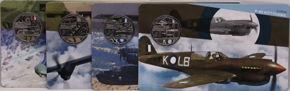 2021 50c 11 Coin Set Century of Air Power Collection product image