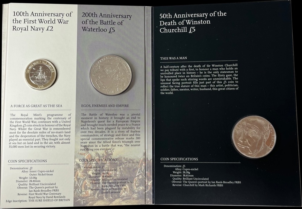 2015 United Kingdom Brilliant Uncirculated 13 Coin Mint Set product image