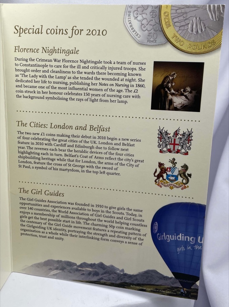 United Kingdom 2010 Brilliant Uncirculated Coin Collection product image