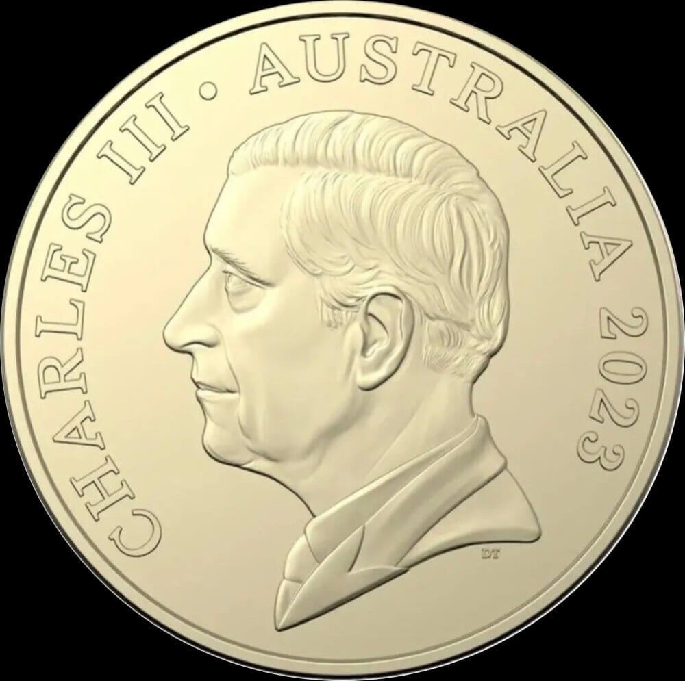 2023 One Dollar Coin Security Roll King Charles III Heads/Tails product image