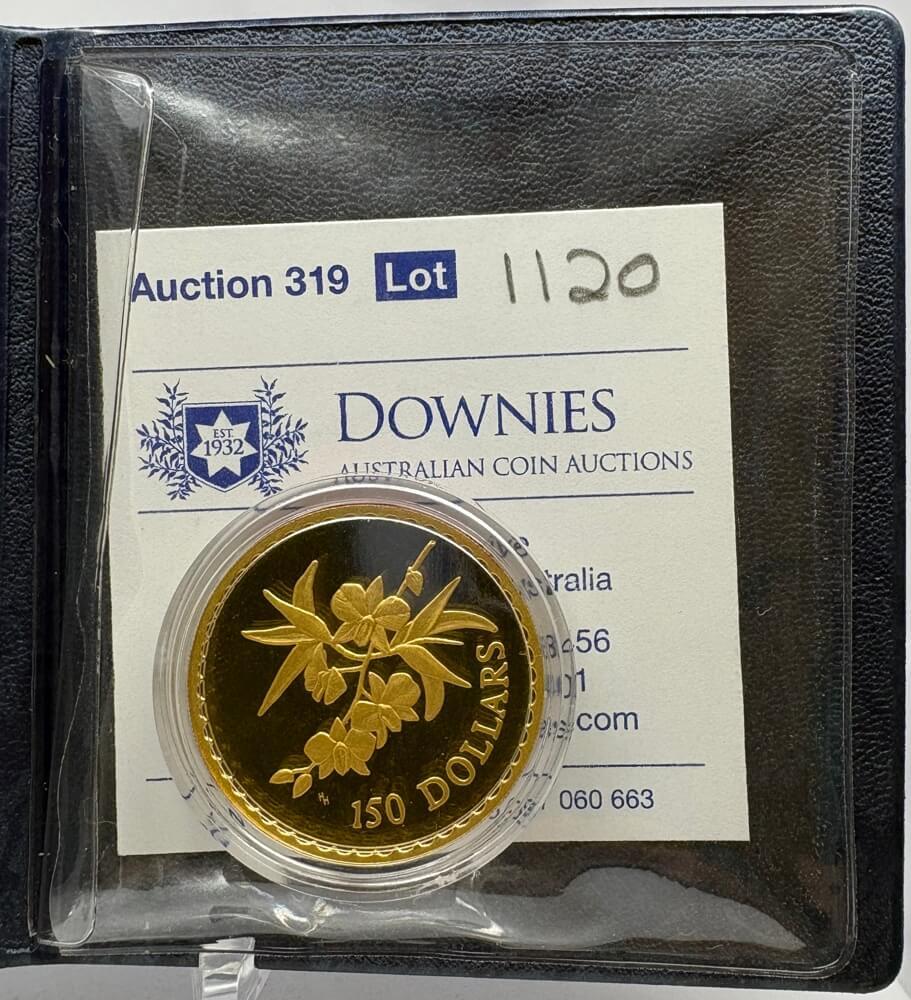 2000 Gold 150 Dollar Proof Coin - Cooktown Orchid ex RAM Master Collection product image