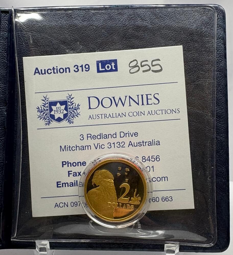 2006 Gold Proof 2 Dollar Coin ex RAM Master Collection product image