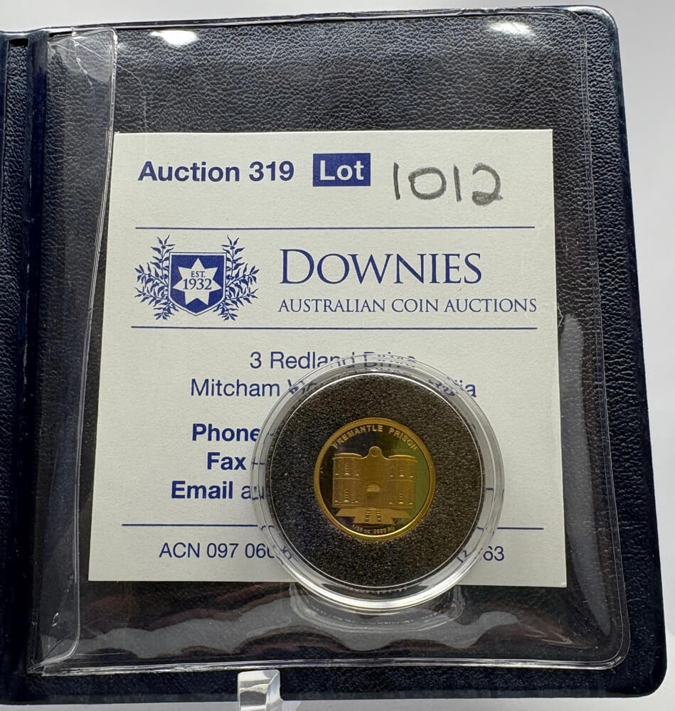 2011 Gold 5 Dollar Proof Coin Fremantle Prison ex RAM Master Collection product image