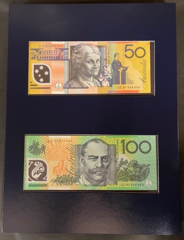 1997 Note And Coin Set product image