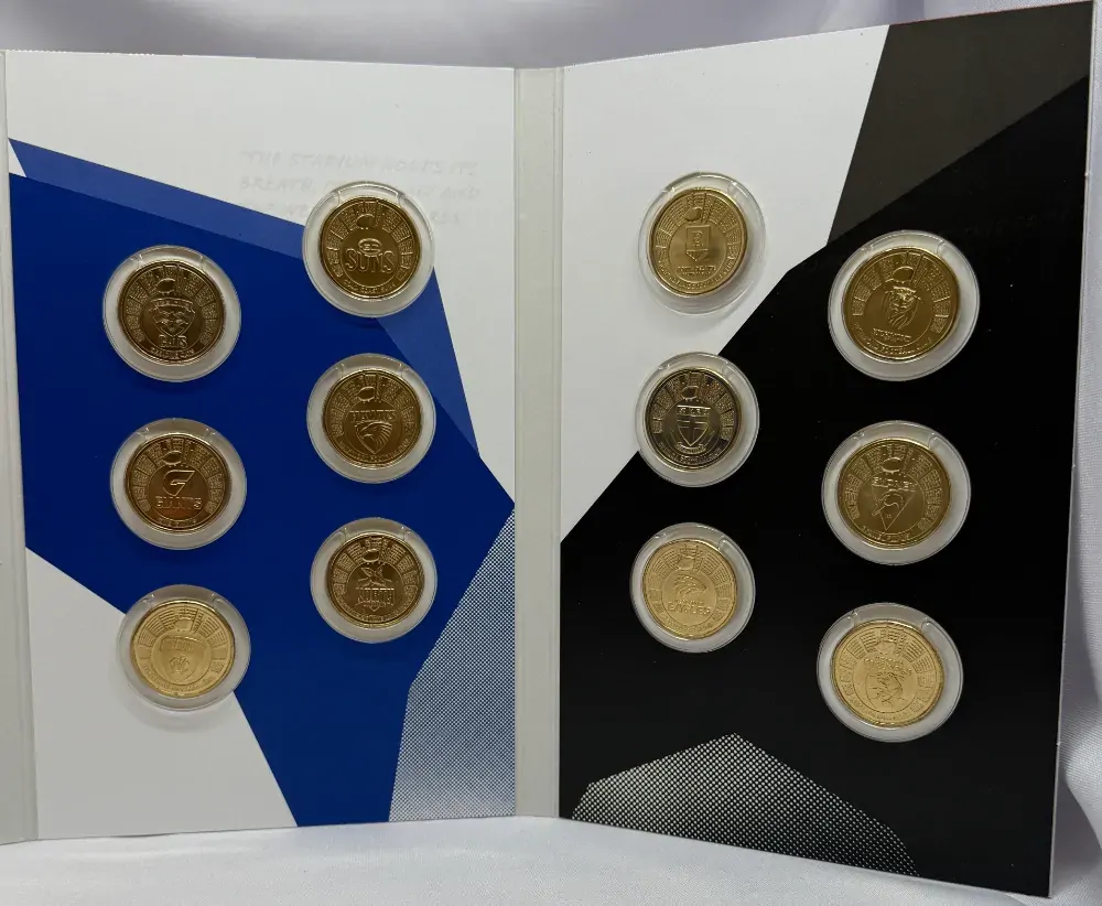 2024 $1 20 Coin Set in Folder - Australian Football League AFL product image