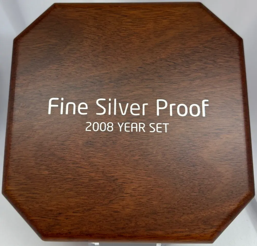 2008 Fine Silver Proof Coin Set Year of the Planet Berlin Money Fair product image