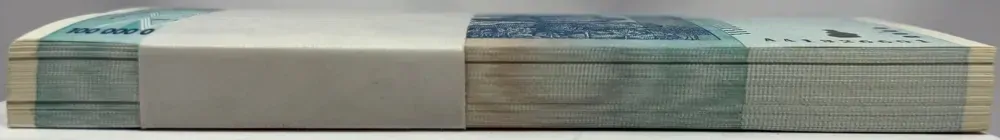 Zimbabwe 2008 100 Trillion Dollars Bundle of 100 Notes Uncirculated product image