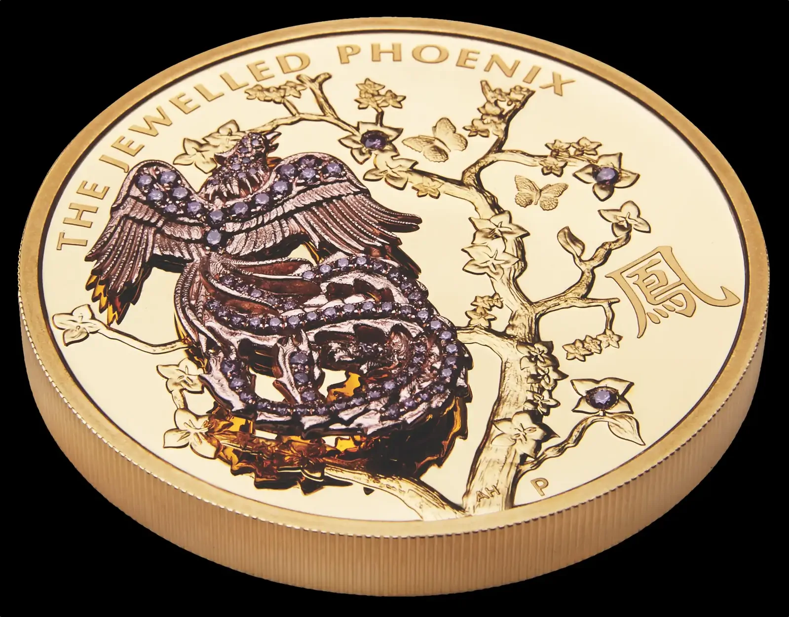 2018 Gold 10oz Proof Jewelled Phoenix Masterpiece Coin product image