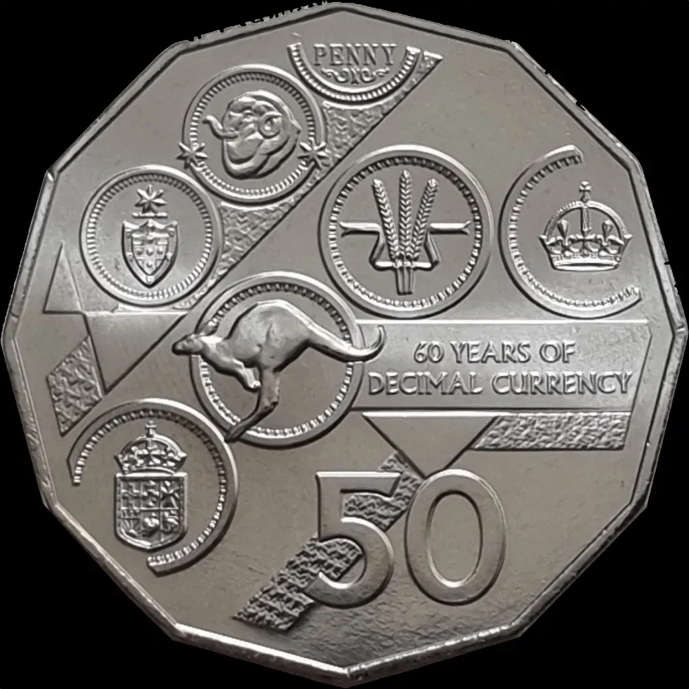 2026 Uncirculated Mint Coin Set 60th Anniversary of Decimal Currency product image
