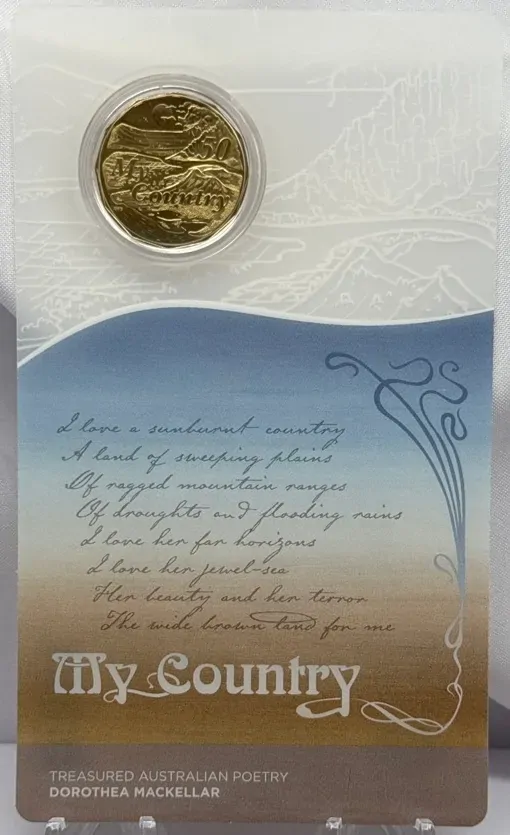 2025 50 Cent Uncirculated 3 Coin Set Dorothea Mackellar product image
