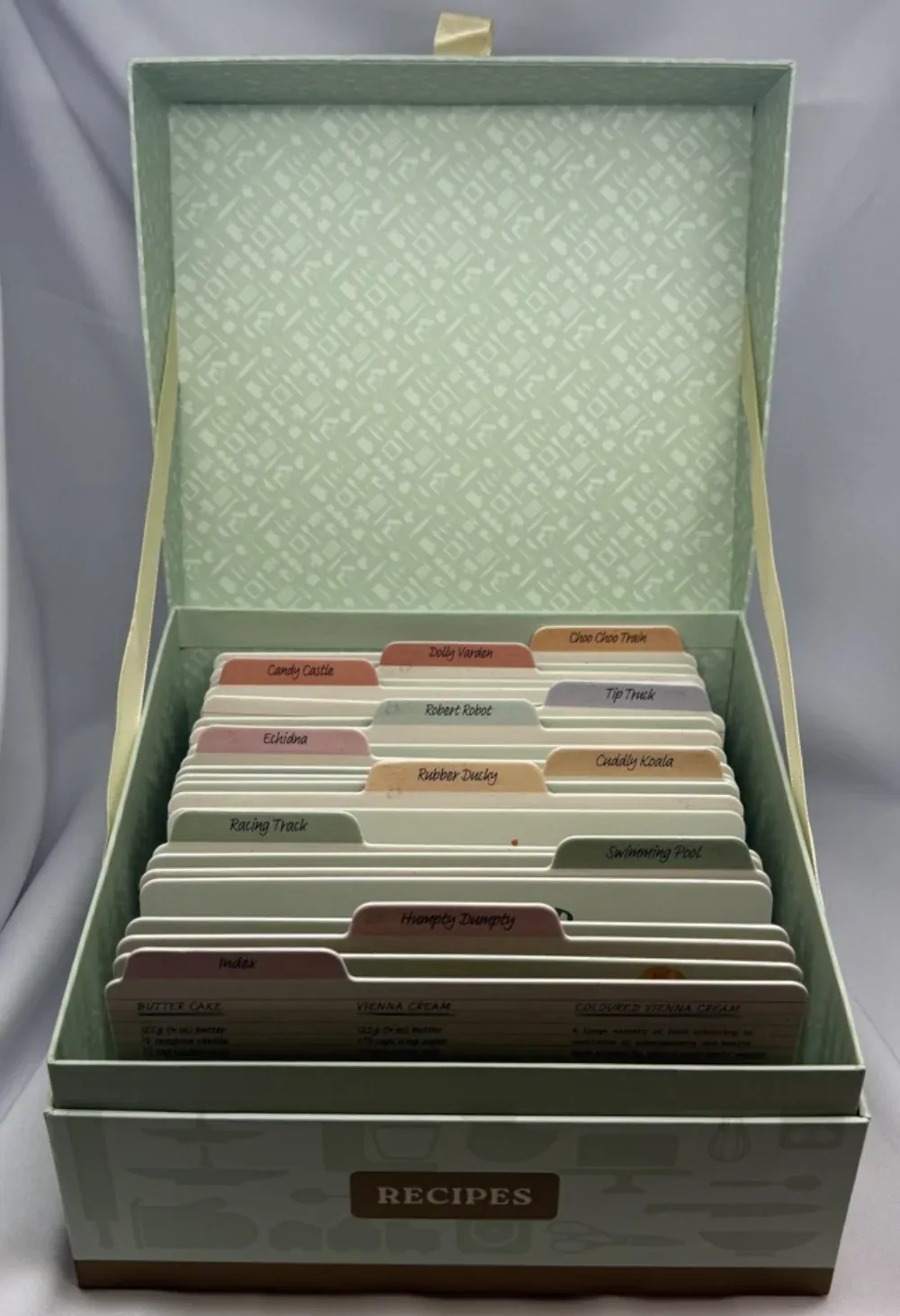 2025 Women's Weekly 12 Coin Set Birthday Cake Recipes in Recipe Box product image