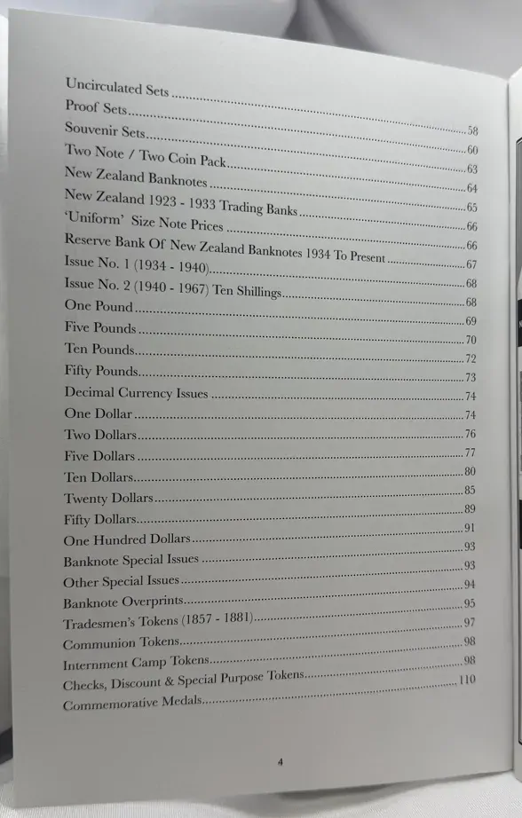 New Zealand 2026 Coin & Banknote Catalogue by John Bertrand product image