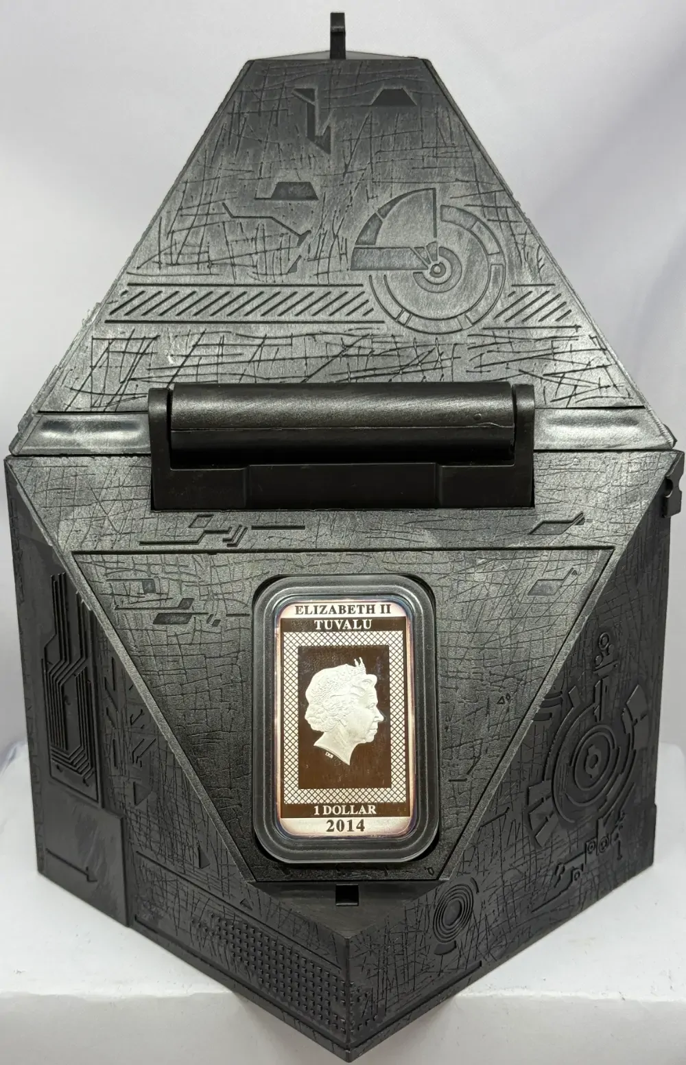 2014 Silver 1 Ounce Proof Coin Transformers Lockdown product image