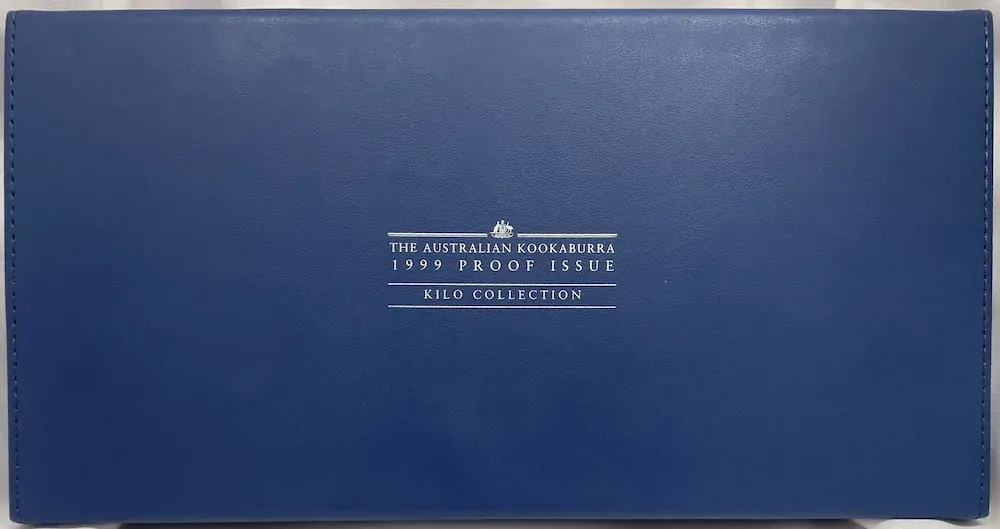 1999 Silver Four Coin Set (1kg 10oz 2oz 1oz) Kookaburra product image