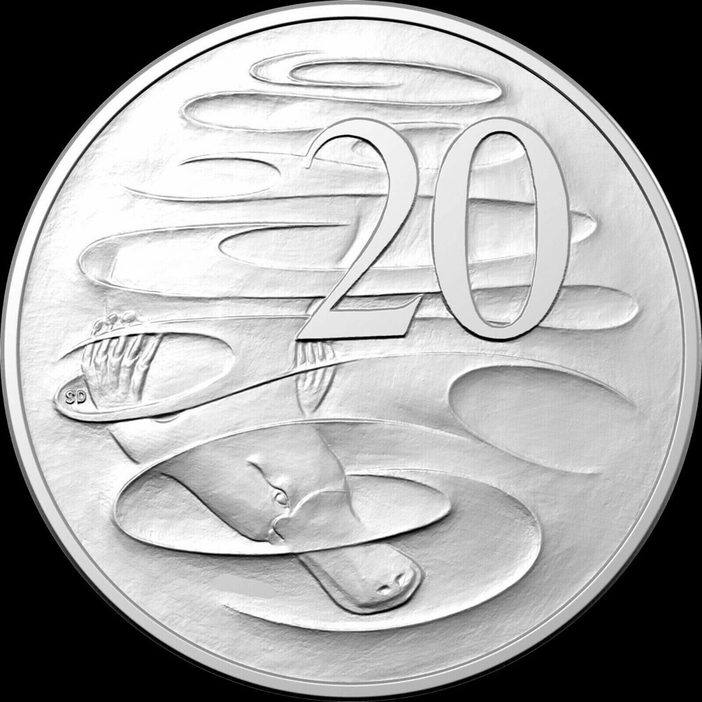 2019 20 Cent Cotton & Co Security Roll of 20 Coins product image