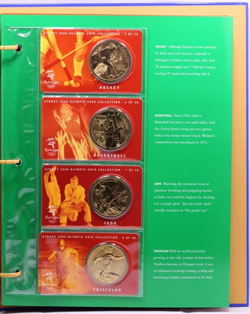 Australia Sydney 2000 Olympic Bronze Coin Set product image