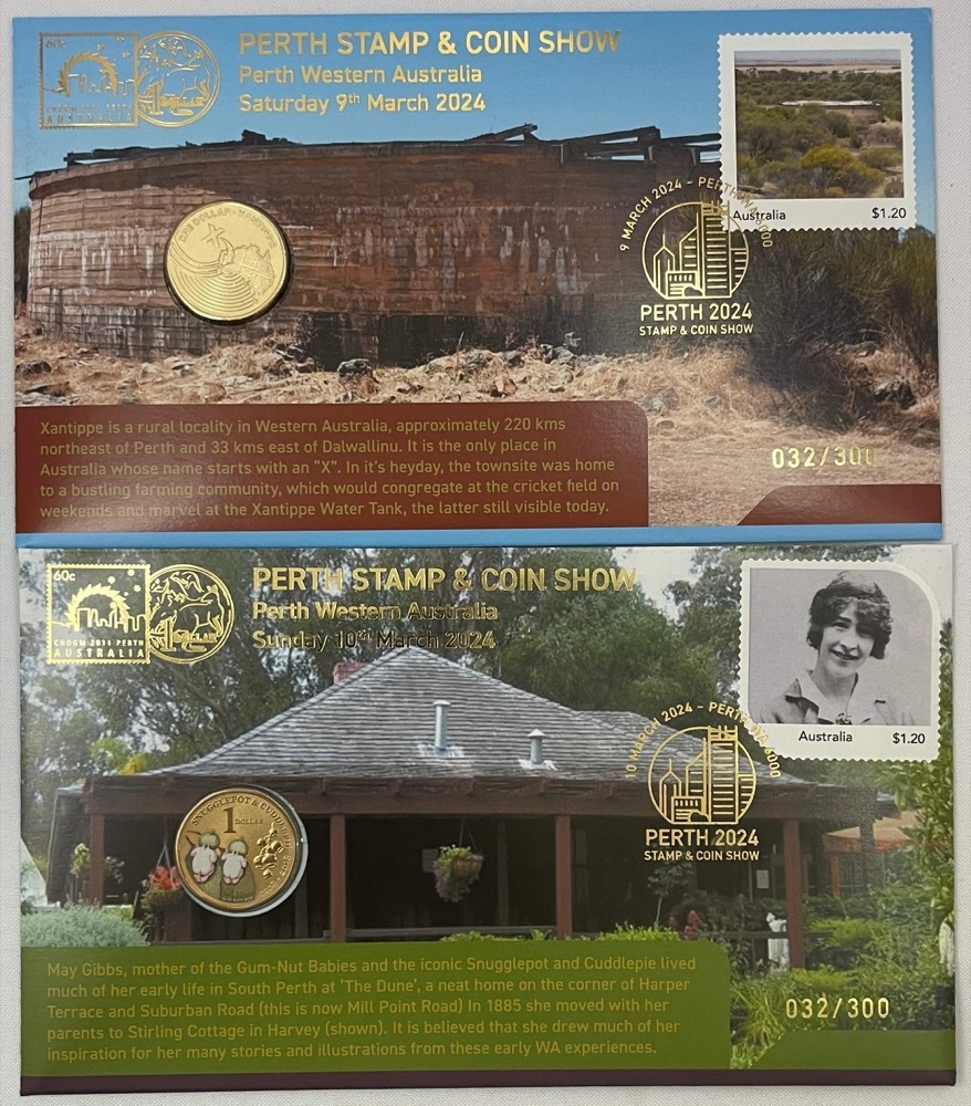 2024 PNC Set of 5 - Perth Stamp & Coin Show product image