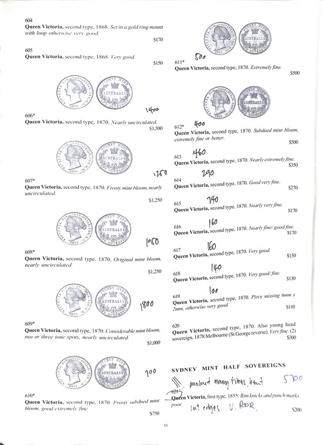 1855 Sydney Mint Type I Half Sovereign Fair product image