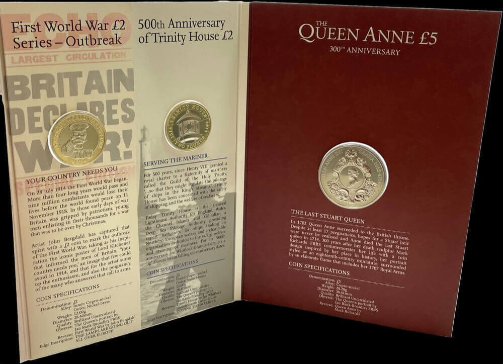 2014 United Kingdom Annual Uncirculated 14 Coin Set product image