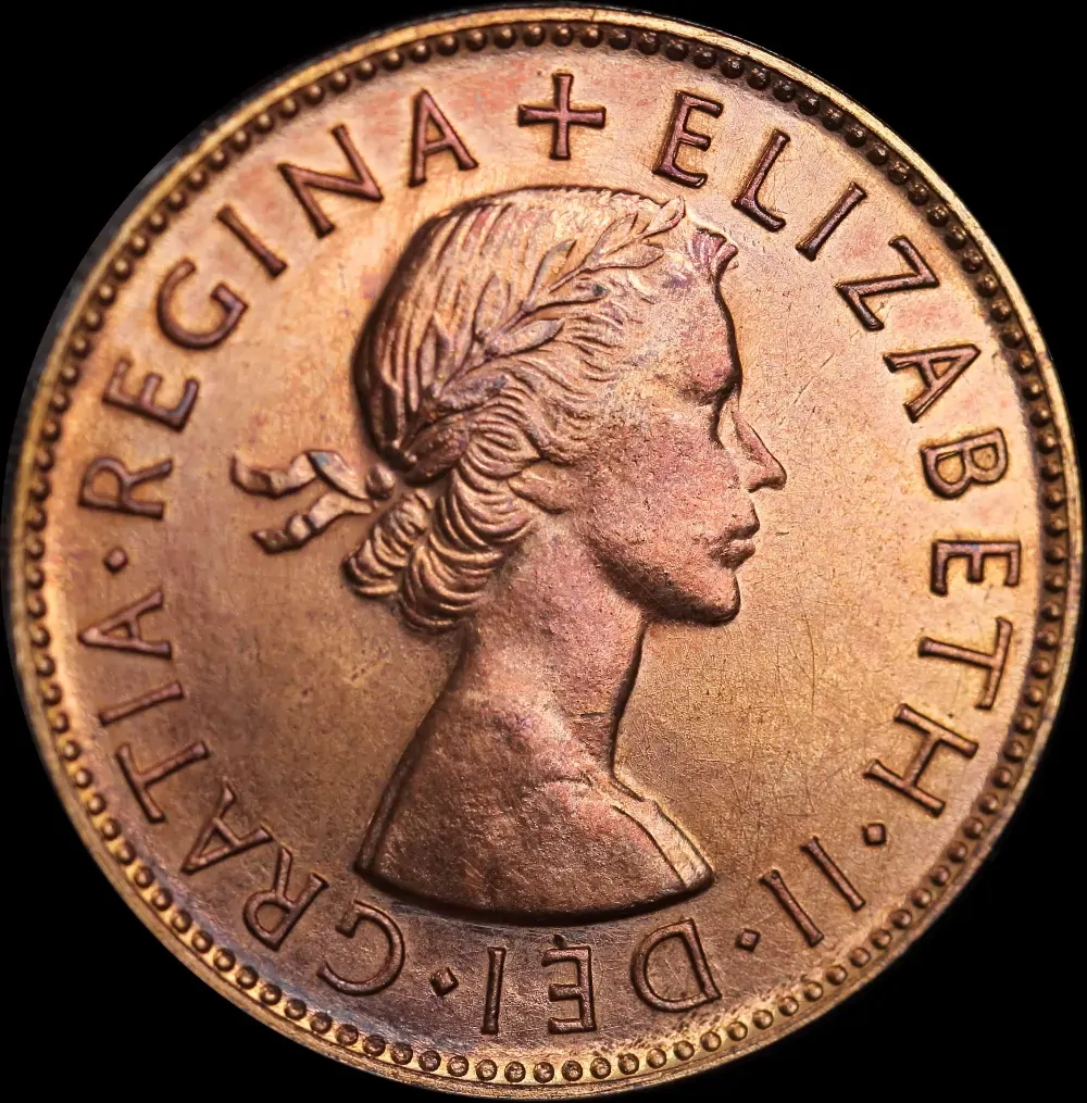 1955 Perth Proof Copper Pair Penny and Halfpenny product image