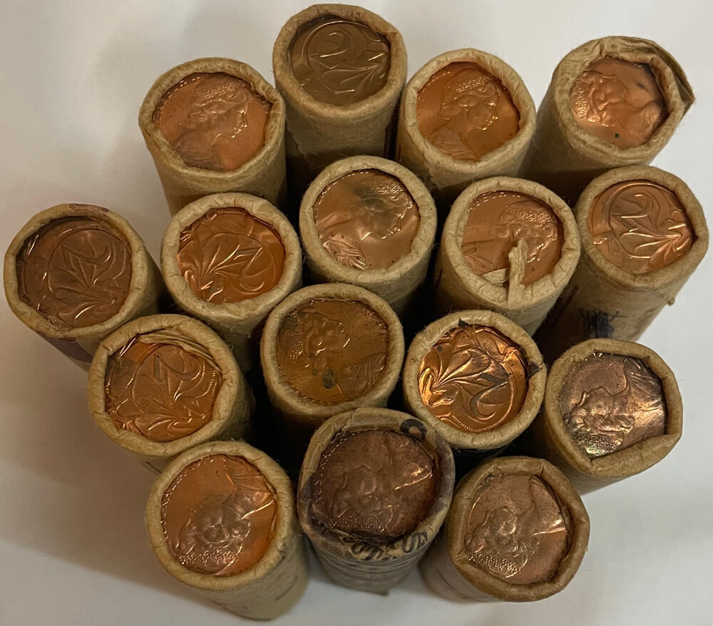 1966-1988 Comprehensive Collection of Australian Decimal RAM Coin Rolls product image