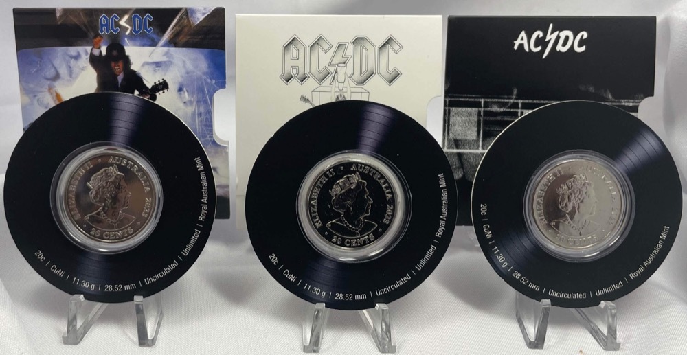 2022/23 20 Cent 6 Coin Set AC/DC product image