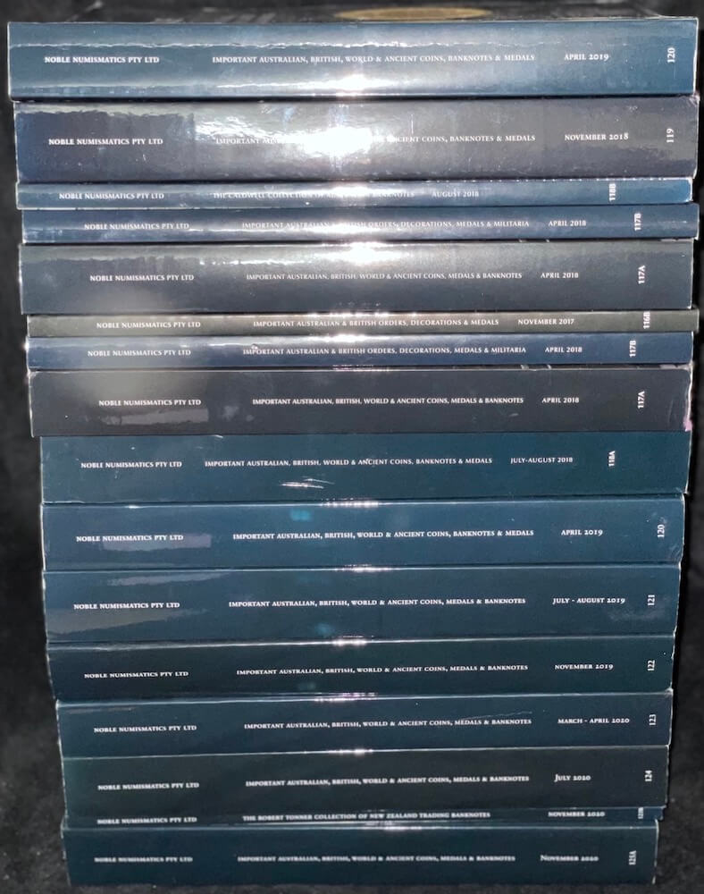 Library of Noble Numismatics Auction Catalogues (Sales 1 to 126) product image