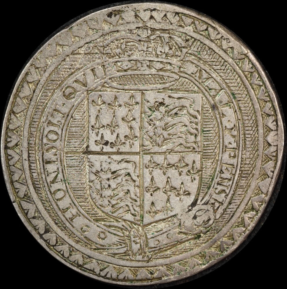 Part Set of 5 Silver 17th century Gaming Counters by Simon van de Passe product image