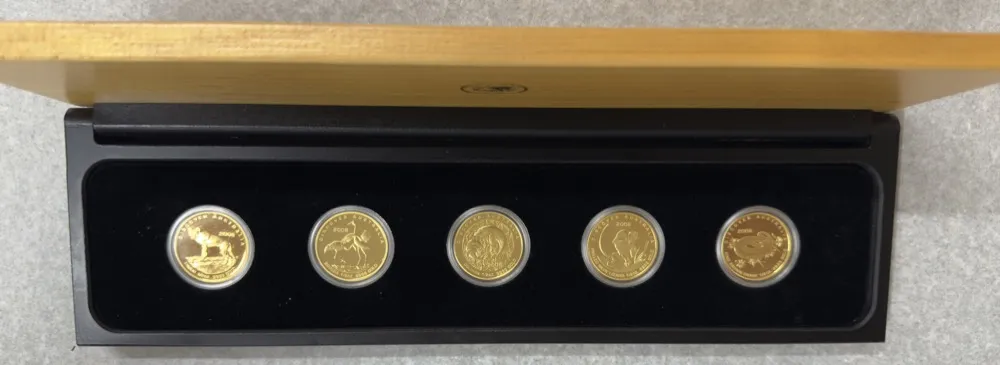 2006 2008 Gold 1/2ozt Five Coin Sets Discover Australia product image