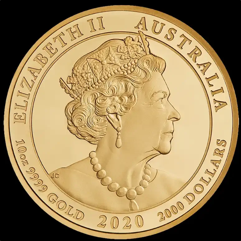 2020 Gold 10oz Proof Jewelled Tiger Masterpiece Coin product image