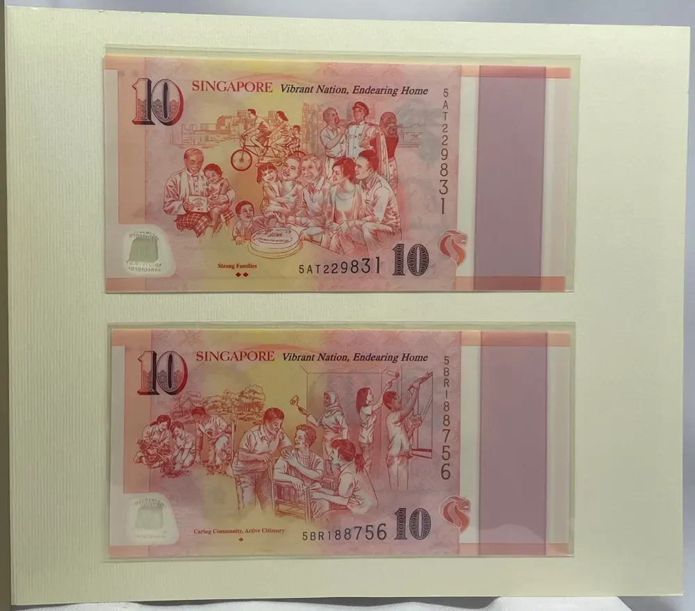 Singapore 2015 SG50 Commemorative Banknote Folder product image