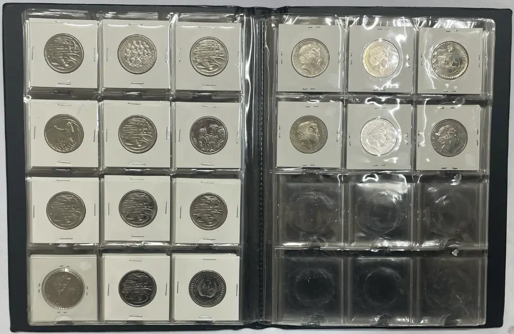 Complete Date Set of Australian 10 Cent 1966 to 2019 Uncirculated product image