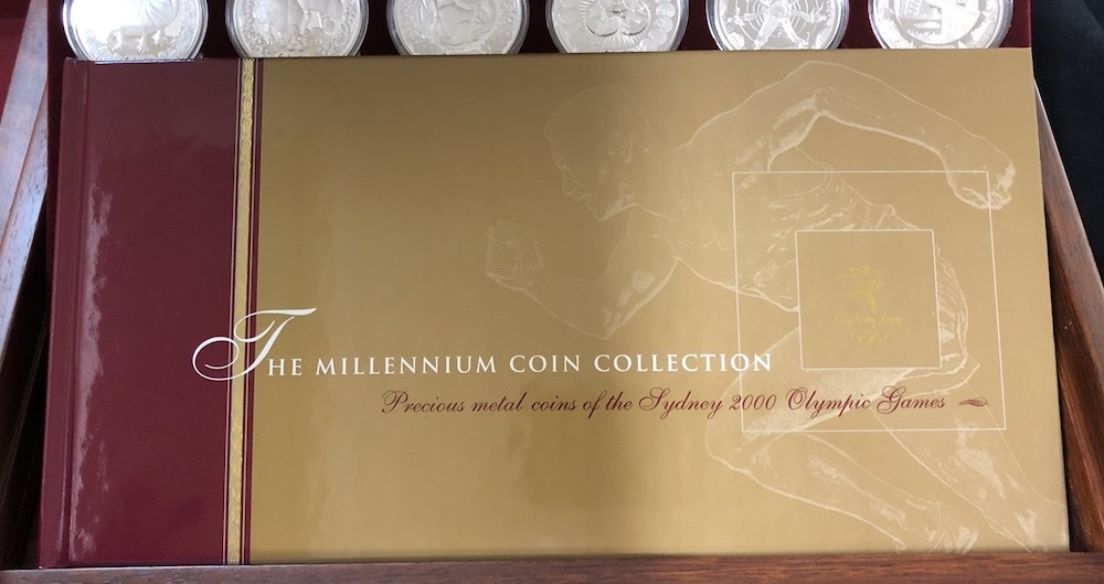 Sydney 2000 Olympic Gold / Silver Proof Millennium Coin Collection product image