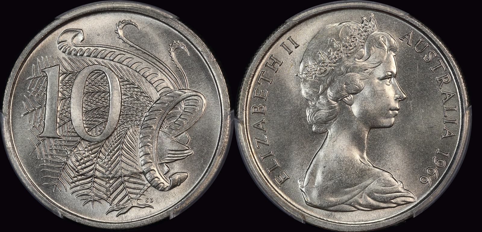 1966 Specimen Coin Set in VIP Presentation Wallet product image