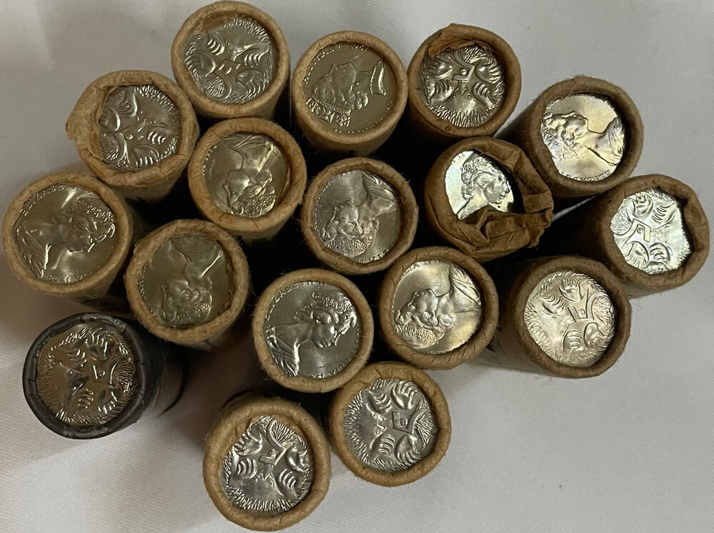 1966-1988 Comprehensive Collection of Australian Decimal RAM Coin Rolls product image
