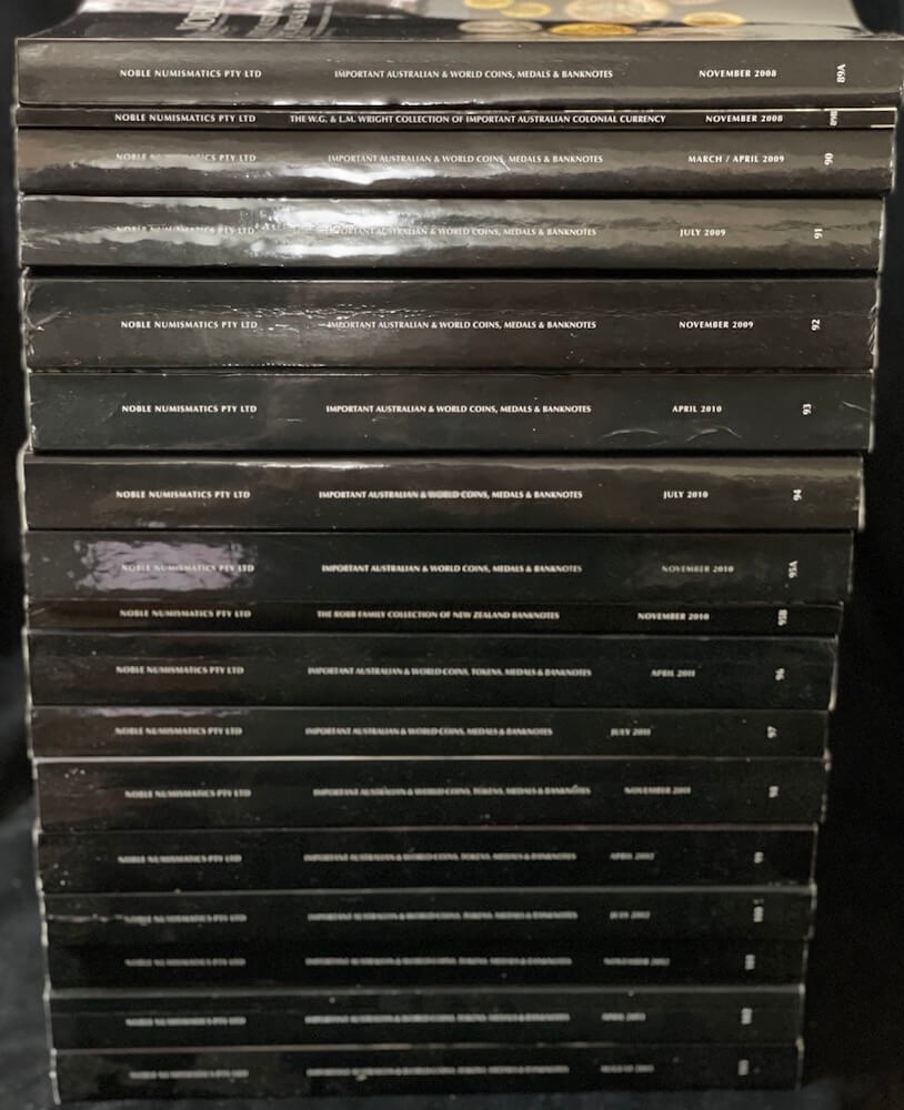 Library of Noble Numismatics Auction Catalogues (Sales 1 to 126) product image