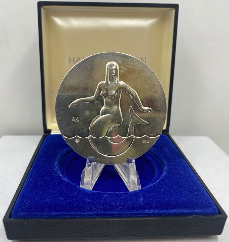 1975 Georg Jensen Silver Medal Set Hans Christian Andersen product image