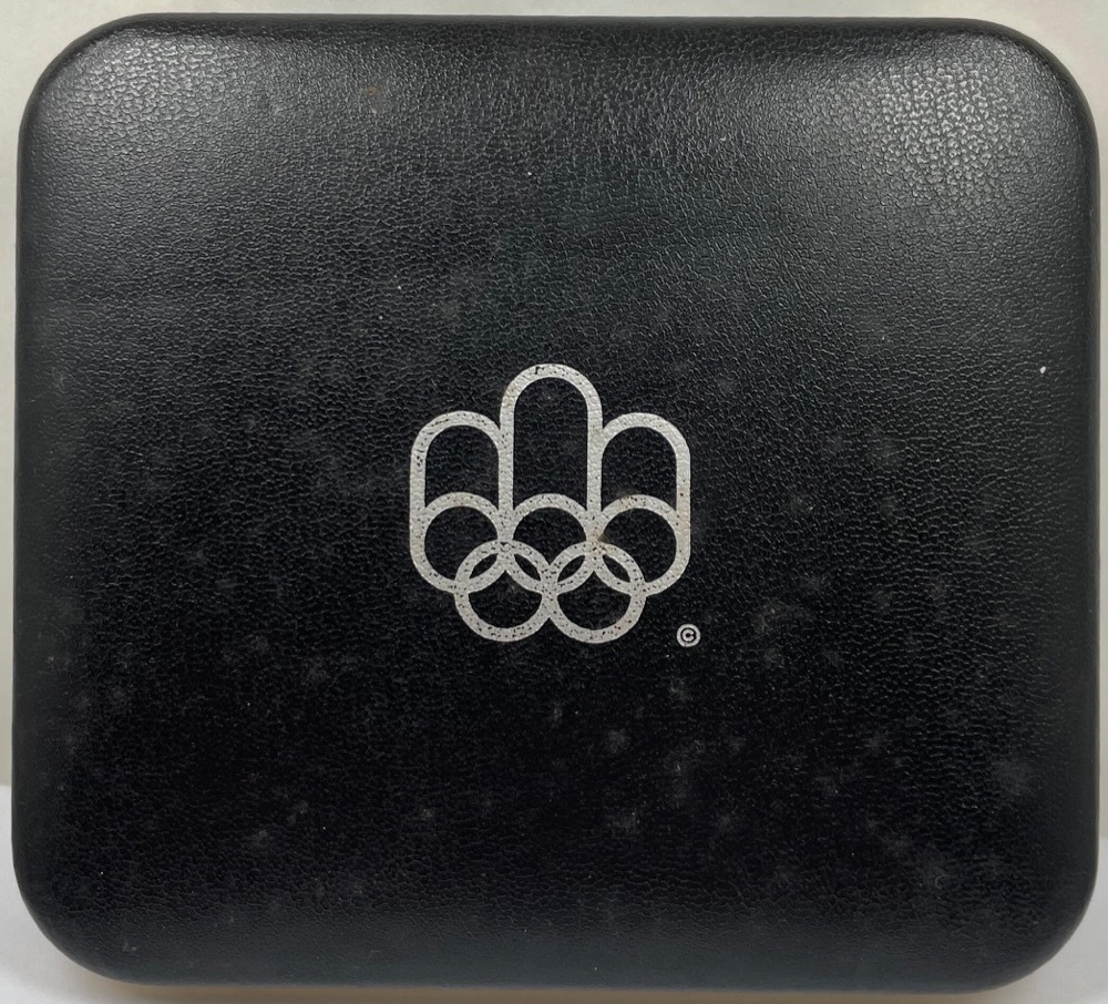 Canada 1974 Set of 4 Silver $5 and $10 Coins Unc - Montreal Olympics (Series I) product image