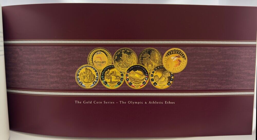Sydney 2000 Gold Olympic Proof 8 Coin Set product image