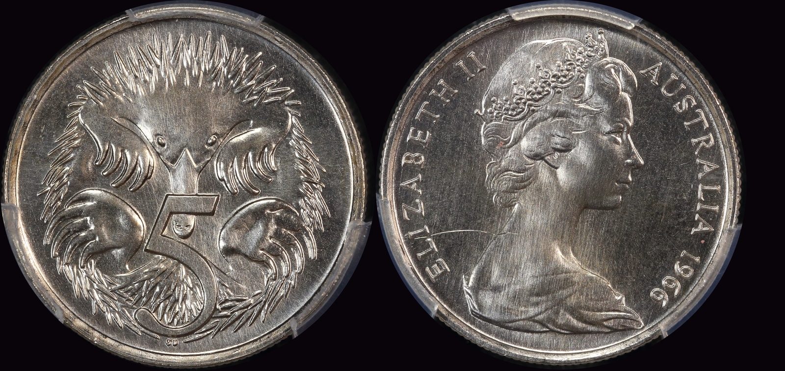 1966 Specimen Coin Set in VIP Presentation Wallet product image